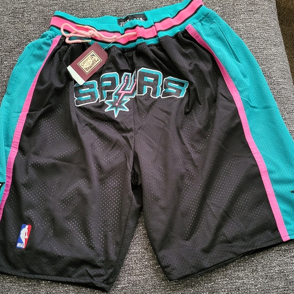 Just Don Other - Just Don San Antonio Spurs TB HC Basketball Shorts 🏀
